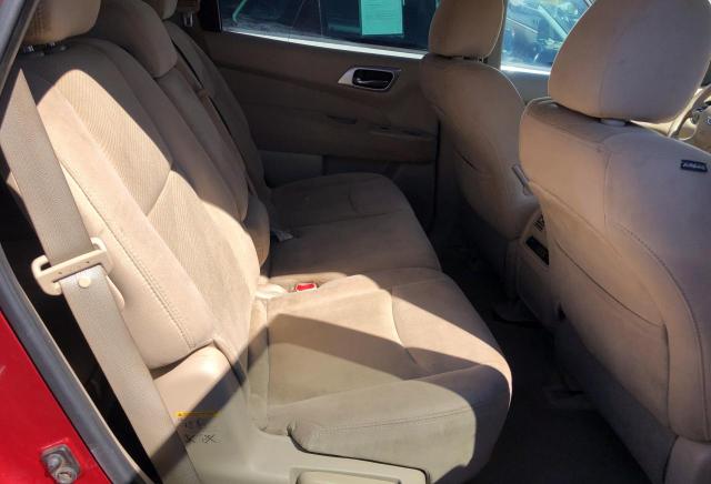 5N1AR2MN7EC728606 - 2014 NISSAN PATHFINDER S RED photo 6