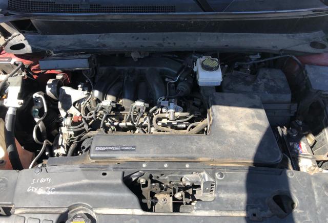 5N1AR2MN7EC728606 - 2014 NISSAN PATHFINDER S RED photo 7