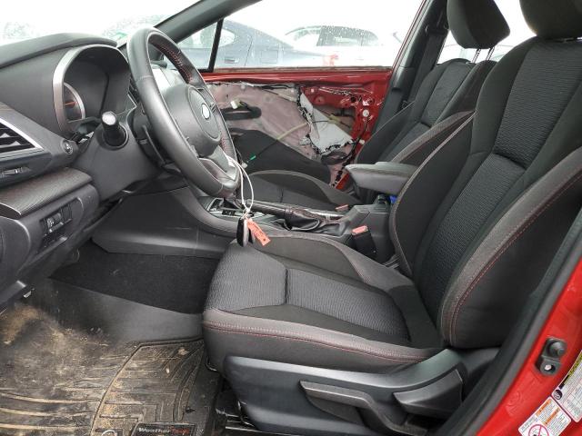 4S3GTAJ63K3733286 - 2019 SUBARU IMPREZA SPORT წითელი ფოტო 7