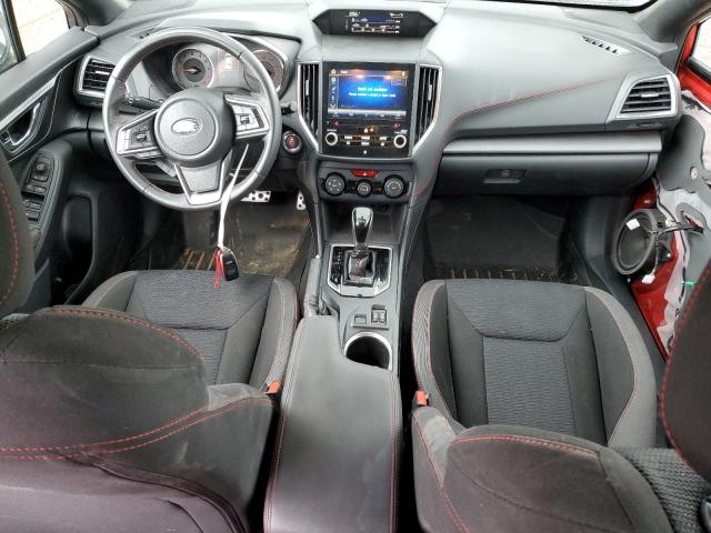 4S3GTAJ63K3733286 - 2019 SUBARU IMPREZA SPORT წითელი ფოტო 8