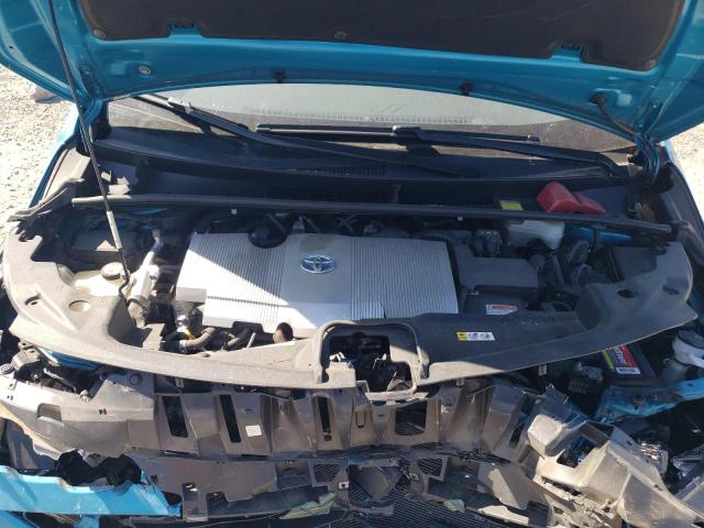 JTDKARFP0H3033993 - 2017 TOYOTA PRIUS PRIM 蓝色 照片 11