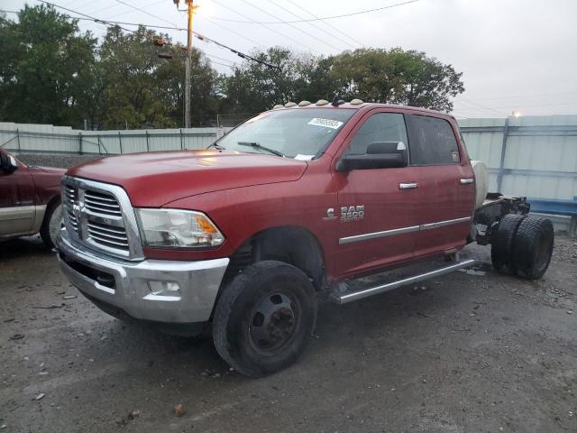 3C63RRHL6FG523489 - 2015 RAM 3500 SLT RED photo 2