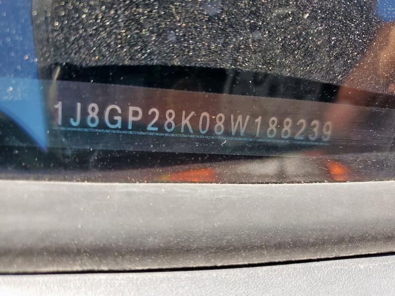 1J8GP28K08W188239 - 2008 JEEP LIBERTY SPORT BLUE photo 13