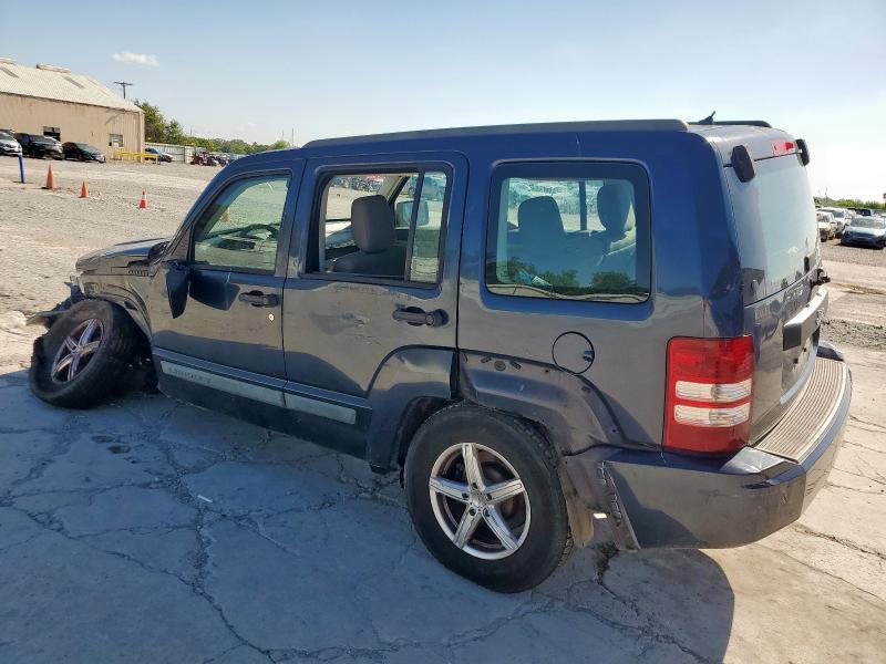 1J8GP28K08W188239 - 2008 JEEP LIBERTY SPORT BLUE photo 2