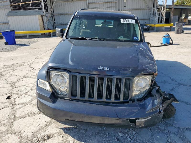 1J8GP28K08W188239 - 2008 JEEP LIBERTY SPORT BLUE photo 5