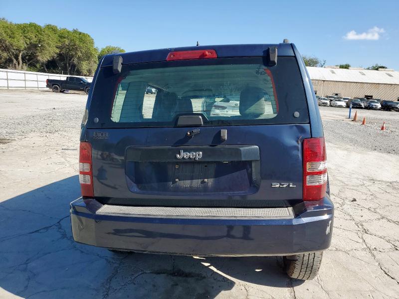 1J8GP28K08W188239 - 2008 JEEP LIBERTY SPORT BLUE photo 6