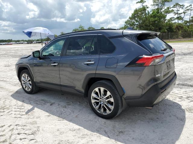 2T3Y1RFVXKW042035 - 2019 TOYOTA RAV4 LIMITED Szary zdjęcie 2