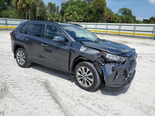 2T3Y1RFVXKW042035 - 2019 TOYOTA RAV4 LIMITED Szary zdjęcie 4