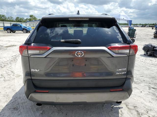 2T3Y1RFVXKW042035 - 2019 TOYOTA RAV4 LIMITED Szary zdjęcie 6