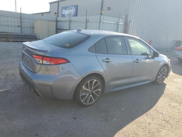 5YFM4RCEXLP049993 - 2020 TOYOTA COROLLA SE ნაცრისფერი ფოტო 3