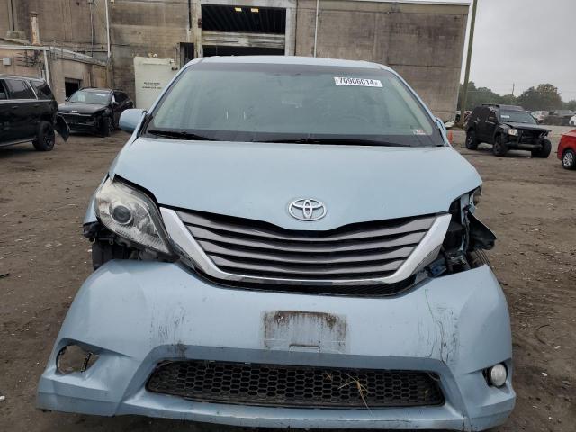 5TDYK3DC2FS566685 - 2015 TOYOTA SIENNA XLE BLUE photo 5