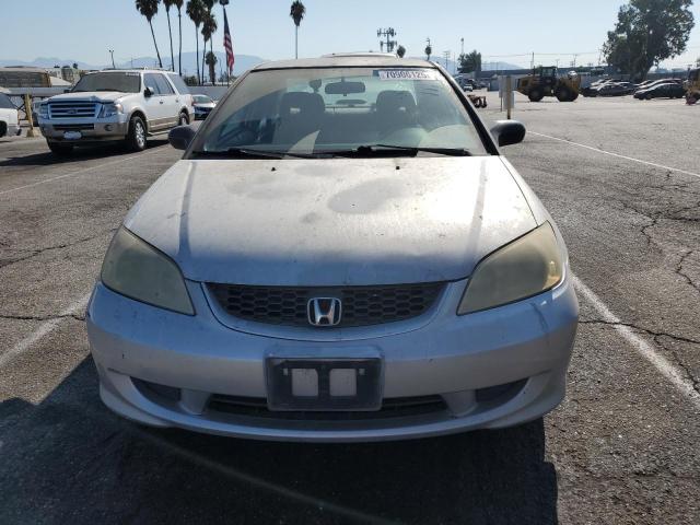 1HGEM22194L081131 - 2004 HONDA CIVIC DX VP SILVER photo 5
