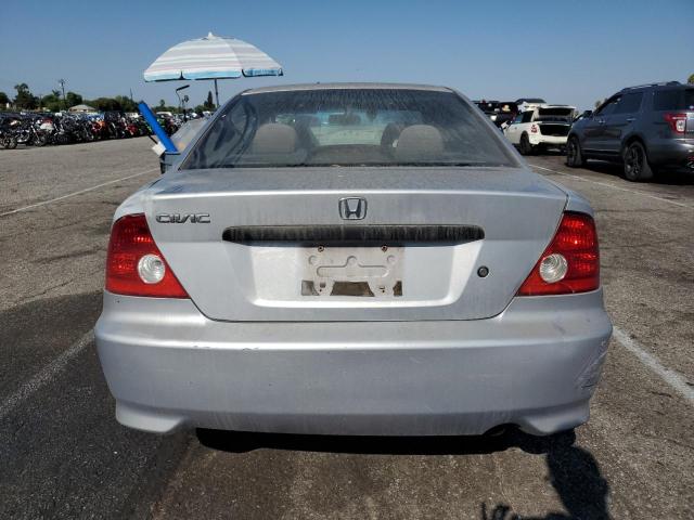 1HGEM22194L081131 - 2004 HONDA CIVIC DX VP SILVER photo 6