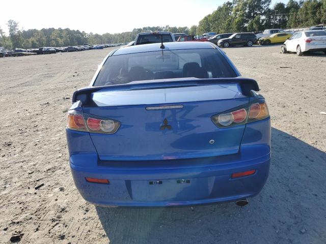 JA32U8FWXAU022510 - 2010 MITSUBISHI LANCER GTS BLUE photo 6