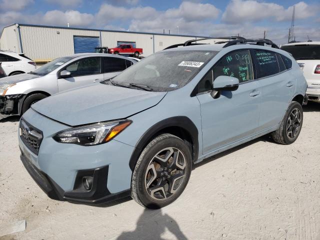 JF2GTAMC5K8369720 - 2019 SUBARU CROSSTREK LIMITED BLUE photo 1