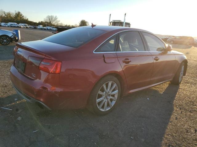 WAUHGBFC2EN058033 - 2014 AUDI A6 PRESTIGE მუქწითელი ფოტო 3