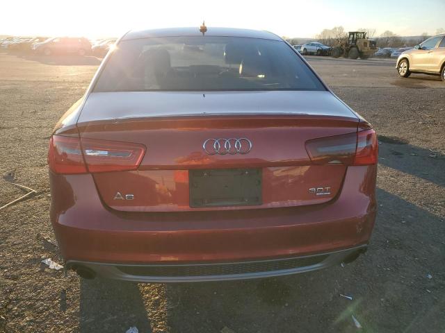 WAUHGBFC2EN058033 - 2014 AUDI A6 PRESTIGE მუქწითელი ფოტო 6