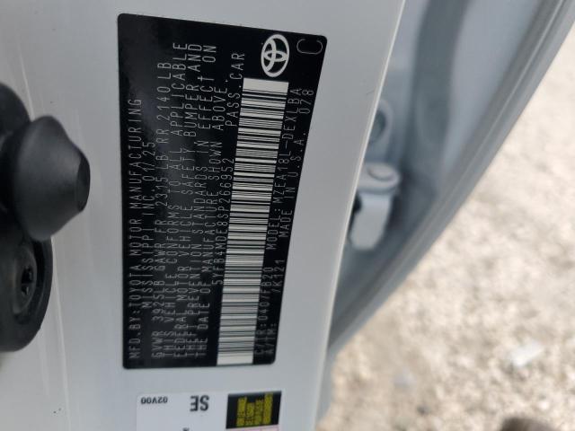 5YFB4MDE8SP266952 - 2025 TOYOTA COROLLA LE 白色 照片 12