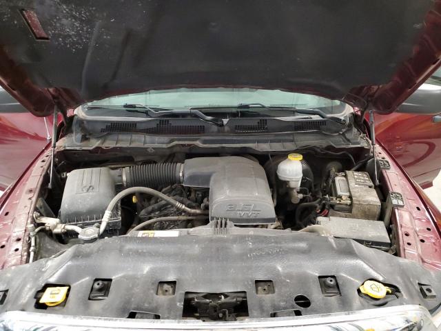 1C6RR7FG6KS595302 - 2019 RAM 1500 CLASSIC TRADESMAN ბურგუნდია ფოტო 11