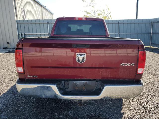1C6RR7FG6KS595302 - 2019 RAM 1500 CLASSIC TRADESMAN ბურგუნდია ფოტო 6