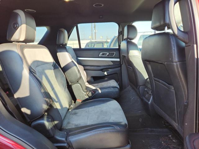 1FM5K8D83HGD03173 - 2017 FORD EXPLORER XLT RED photo 11