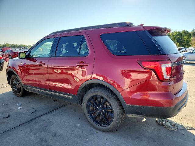 1FM5K8D83HGD03173 - 2017 FORD EXPLORER XLT RED photo 2