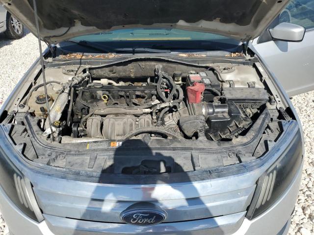 3FAHP0HA6AR155462 - 2010 FORD FUSION SE SILVER photo 11