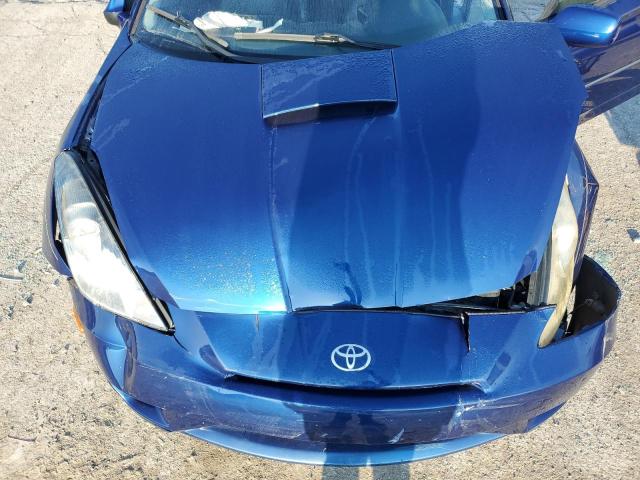 JTDDR32T050184721 - 2005 TOYOTA CELICA GT BLUE photo 11