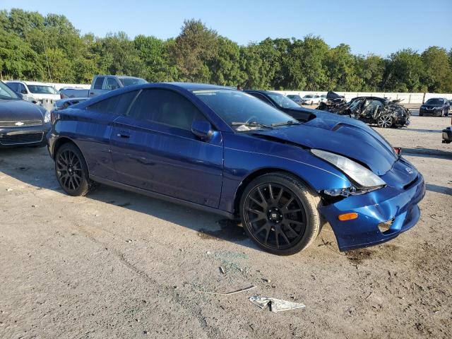 JTDDR32T050184721 - 2005 TOYOTA CELICA GT BLUE photo 4