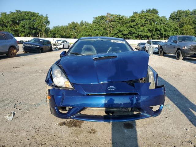 JTDDR32T050184721 - 2005 TOYOTA CELICA GT BLUE photo 5