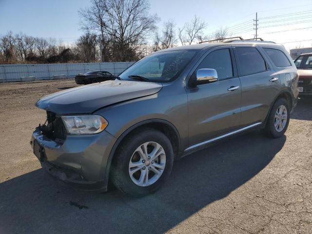 1D4RE4GG7BC693009 - 2011 DODGE DURANGO CREW GRAY photo 1