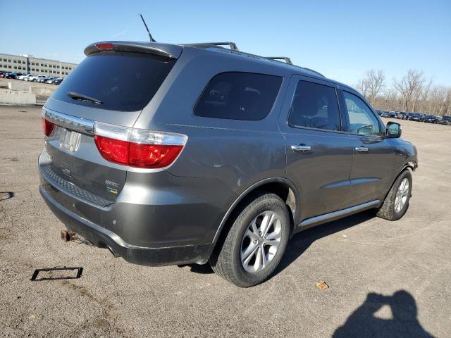 1D4RE4GG7BC693009 - 2011 DODGE DURANGO CREW GRAY photo 3