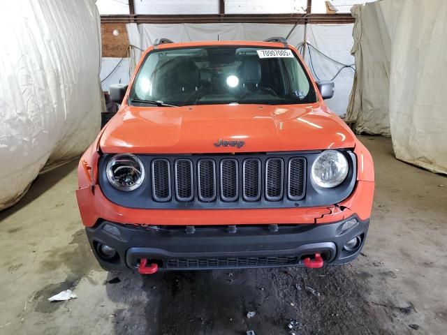 ZACCJBCT0FPB75701 - 2015 JEEP RENEGADE TRAILHAWK ORANGE photo 5