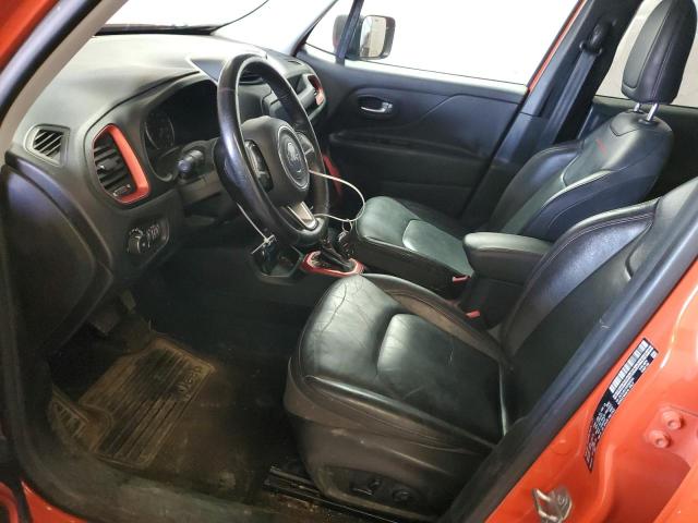 ZACCJBCT0FPB75701 - 2015 JEEP RENEGADE TRAILHAWK ORANGE photo 7