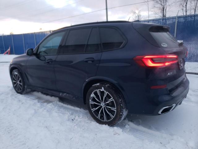 5UXCR6C51KLL26595 - 2019 BMW X5 XDRIVE40I Bleu photo 2