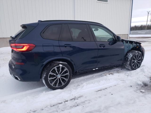 5UXCR6C51KLL26595 - 2019 BMW X5 XDRIVE40I Bleu photo 3