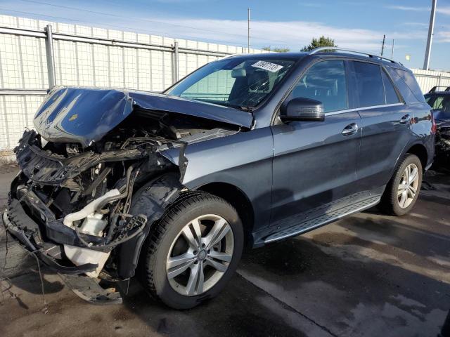 4JGDA5HB8DA250003 - 2013 MERCEDES-BENZ ML 350 4MATIC GRAY photo 1