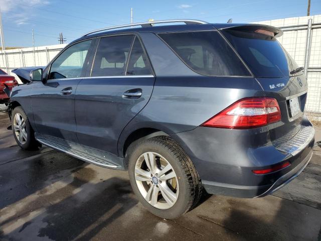 4JGDA5HB8DA250003 - 2013 MERCEDES-BENZ ML 350 4MATIC GRAY photo 2