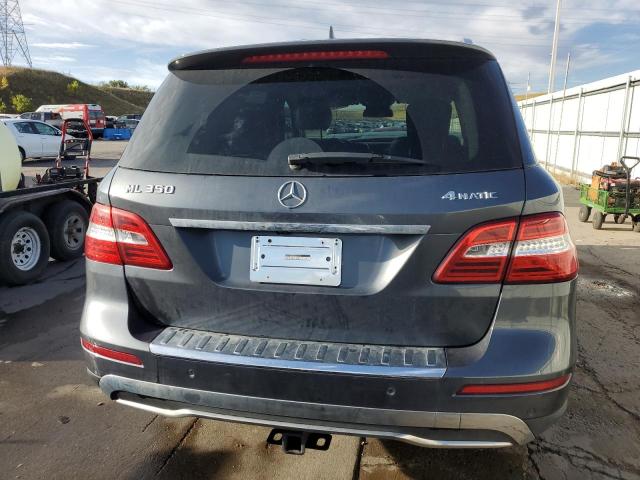 4JGDA5HB8DA250003 - 2013 MERCEDES-BENZ ML 350 4MATIC GRAY photo 6