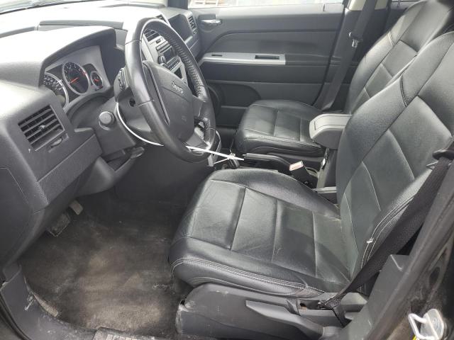 1J8FF57W08D542096 - 2008 JEEP COMPASS LIMITED შავი ფოტო 7