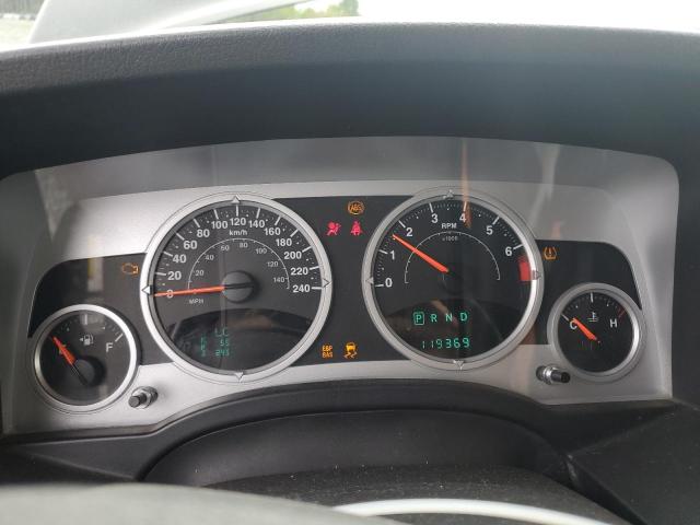 1J8FF57W08D542096 - 2008 JEEP COMPASS LIMITED შავი ფოტო 9