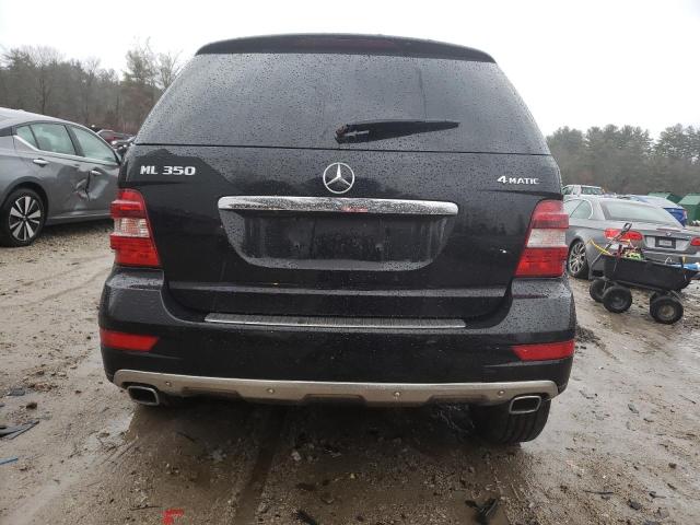 4JGBB8GB8BA653905 - 2011 MERCEDES-BENZ ML 350 4MA BLACK photo 6