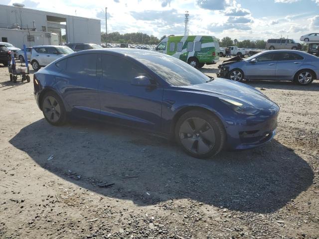 5YJ3E1EB5NF101610 - 2022 TESLA MODEL 3 Синій фото 4