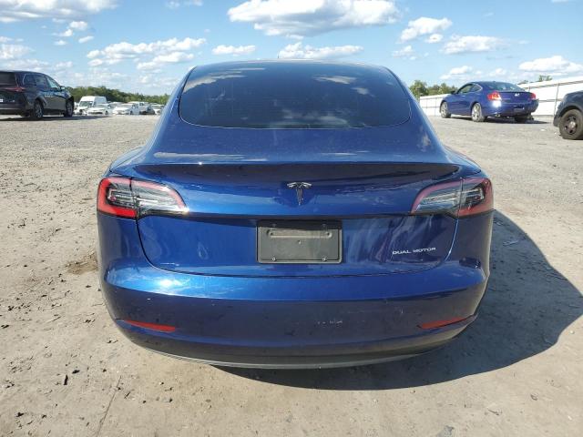 5YJ3E1EB5NF101610 - 2022 TESLA MODEL 3 Синій фото 6
