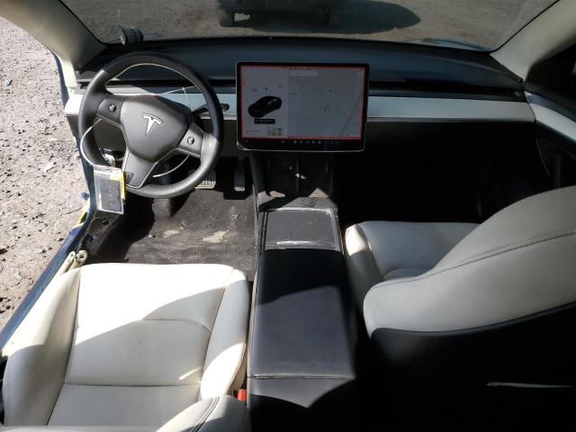 5YJ3E1EB5NF101610 - 2022 TESLA MODEL 3 Синій фото 8