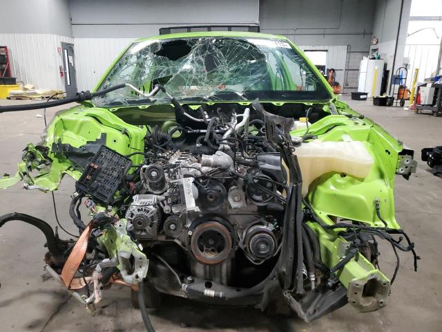 2C3CDXL92KH623885 - 2019 DODGE CHARGER SRT HELLCAT GREEN photo 5