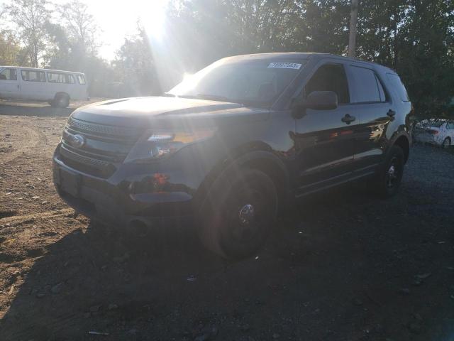 1FM5K8AR1FGA21401 - 2015 FORD EXPLORER POLICE INTERCEPTOR BLACK photo 1