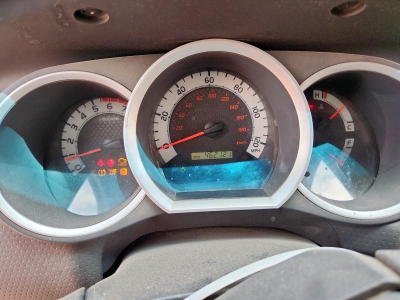 5TFTX4CN0DX031110 - 2013 TOYOTA TACOMA ACCESS CAB Արծաթագույն լուսանկար 9