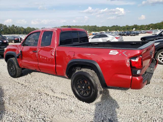 3TYSZ5AN2LT002778 - 2020 TOYOTA TACOMA ACCESS CAB წითელი ფოტო 2