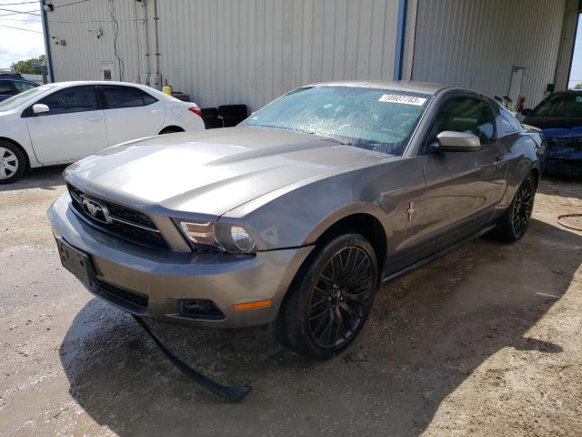 1ZVBP8AN5A5176721 - 2010 FORD MUSTANG SILVER photo 1